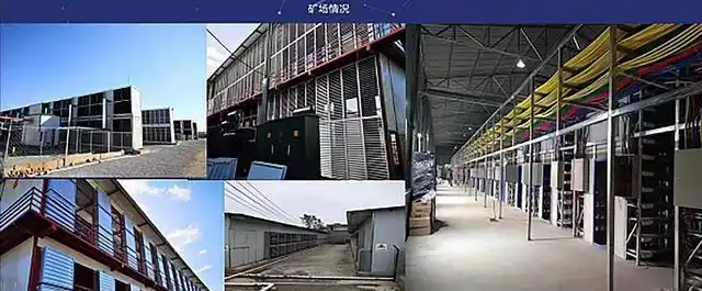 A well-structured mining farm ensuring voltage stability