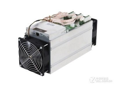A high-tech mining rig optimized with Kaspa technology, showcasing efficient hardware in a German facility