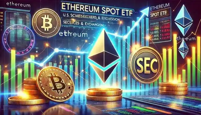 Ethereum mining rig in operation